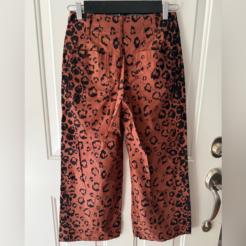 Colette Cropped Wide-Leg Pants by Maeve / Anthropologie - Picture 2 of 8